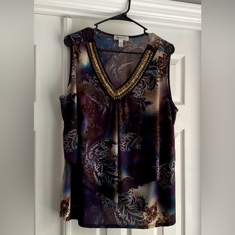 Dressy tank top
